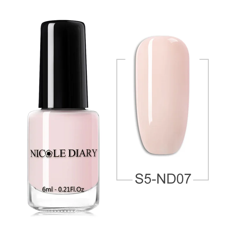 S5-ND07 NICOLE Дневник для ногтей голографический лак с блестками Shing Cat Eye лак для ногтей магнитный лак для ногтей DIY - Цвет: S5-ND07