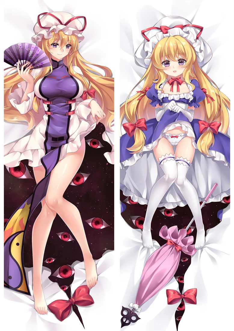 Аниме проект TouHou Dakimakura Чехол персонажи рейму Хакурей Yumemi Okazaki Bolster чехол Koishi Komeiji Hugs чехол для подушки - Цвет: S8