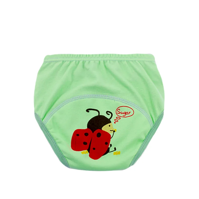 Летние сетчатые Детские тренировочные штаны детские штаны для туалета водонепроницаемые моющиеся газовые штаны для учебы Dipers - Цвет: ladybug