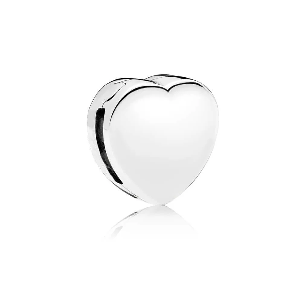 Nuovo 925 Sterling Silver Tree of Life & Heart and Arrow Clip Charm Fit pandora Reflexions bracciale Heart Clip Charm gioielli fai da te