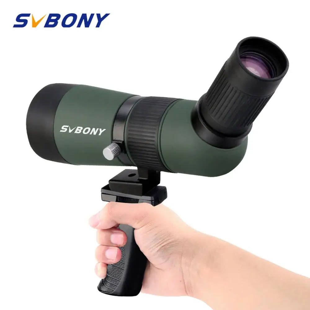 

SVBONY SV404 16x50 Mini Compact Spotting Scope Fixed-focus 26mm Eyepiece Monocular Long Range Telescope w/Portable Handle F9353A