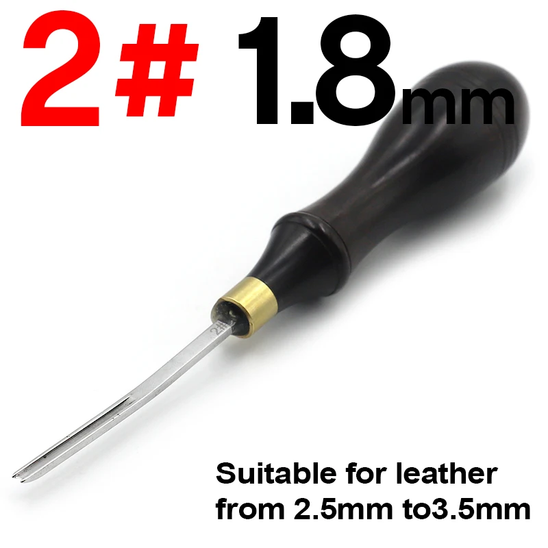 Leather Edge Bevelers, Edge Skiving Beveler 0.7mm, Leather Working Tools  Leather Skiver Tool for Leathercraft Working(4#)