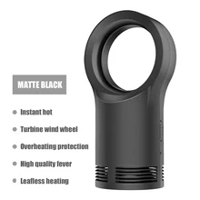 Electric Heater Mini Fan Heater Desktop Household Handy Heating Stove Radiator Warmer Machine For Winter EU/UK Plug