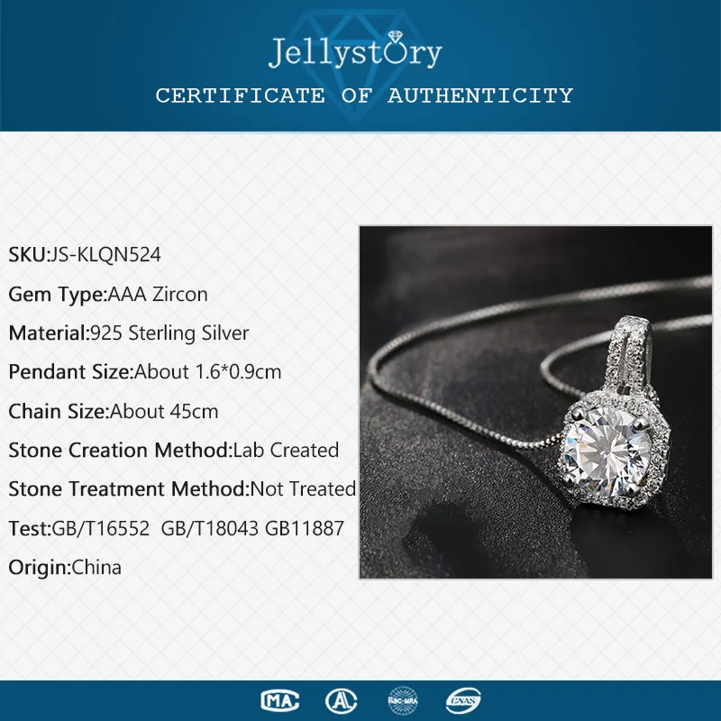 925 Silver Necklace with Ruby Sapphire Amethyst Zircon Pendant for Women Wedding Gift Fine Jewellery Pendants pendant necklace silver necklace