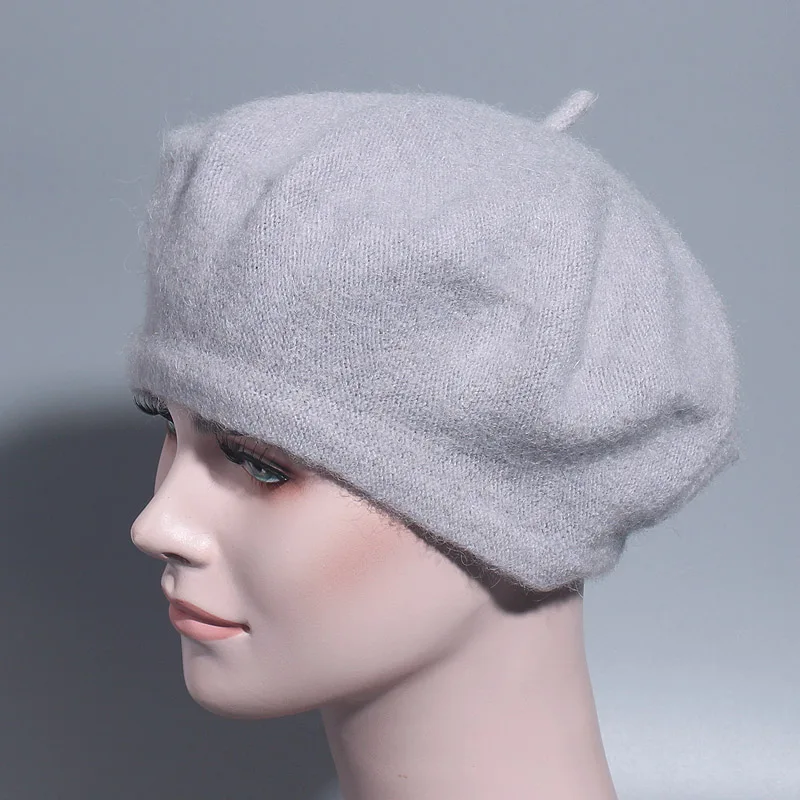 Women Berets Fashion Solid Beret Cap for Women Spring and Summer Warm Octagonal cap