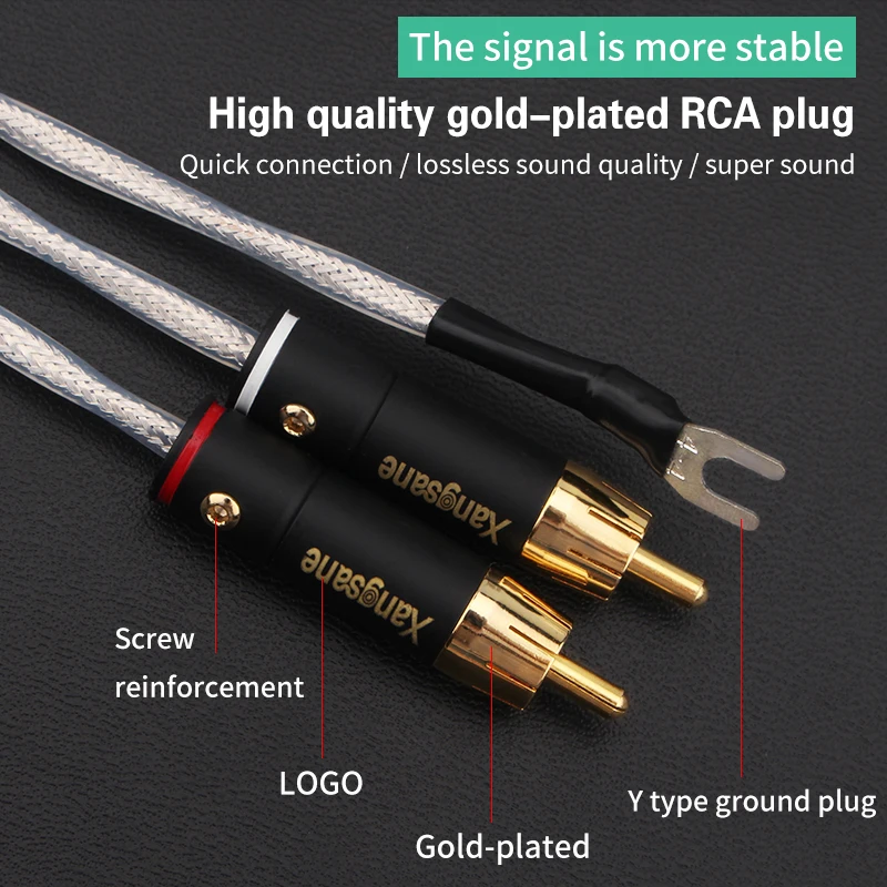 Audioquest Toonarm Kabel, Wild LP - A Tube High Fidelity