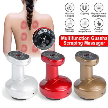 

for cupping massaging guasha weight loss Electric Cupping Massage Guasha Suction Scraping Massager Body Device Negative Pressure