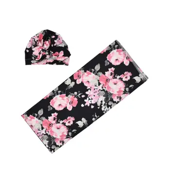 

Newborn Floral Snuggle Swaddle Blanket 86x137cm Baby Boys Girls Sleeping Bag Wrap Hat Cloth Photography Prop 0-4M U50F