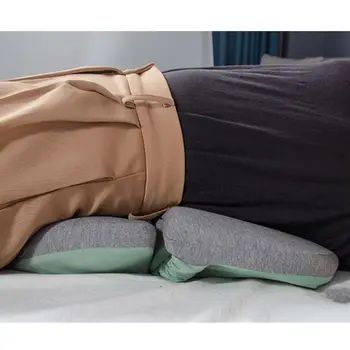 

Multifunctional Memory Foam Office Sleeping Nap Pillow 2 In 1 Dual-Purpose Pain Relief Waist Chair Support Cushion