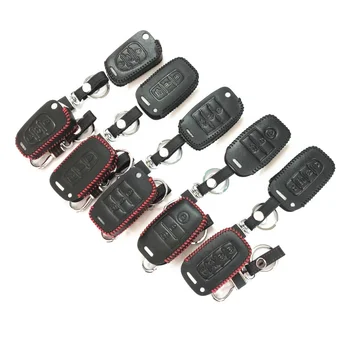 

Leather Key Case Cover For Kia KX3/KX5/K3S/RIO/Ceed/Cerato/Optima/K5/Sportage/Sorento/K2/Soul/K3 Car Styling