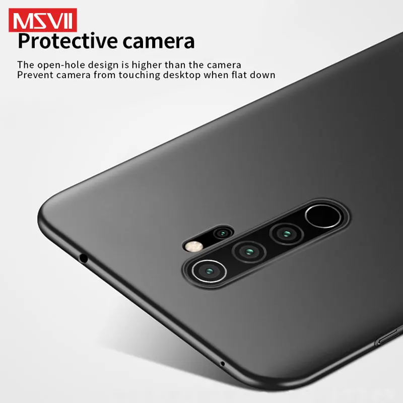 Redmi Note 8 8T чехол MSVII Тонкий матовый чехол для Xiaomi Redmi Note 8 8 Pro чехол матовый Жесткий чехол Xiami Xiomi Redmi Note 8 Pro 8T
