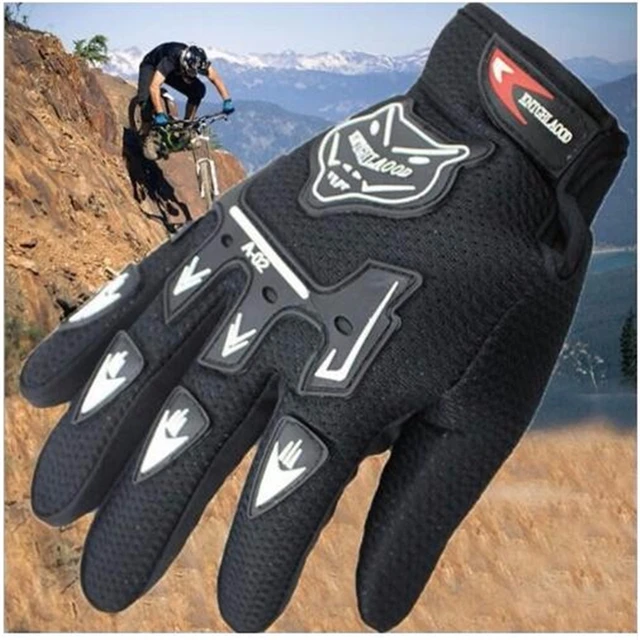 Hot Sale!! Summer Winter Full Finger motorcycle gloves gants moto luvas  motocross leather motorbike guantes