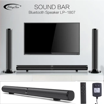 

Wireless Bluetooth Soundbar 3D Surround Stereo Speakers Hifi Home Theater TV Detachable Sound Bar Subwoofer Support RCA AUX HDMI