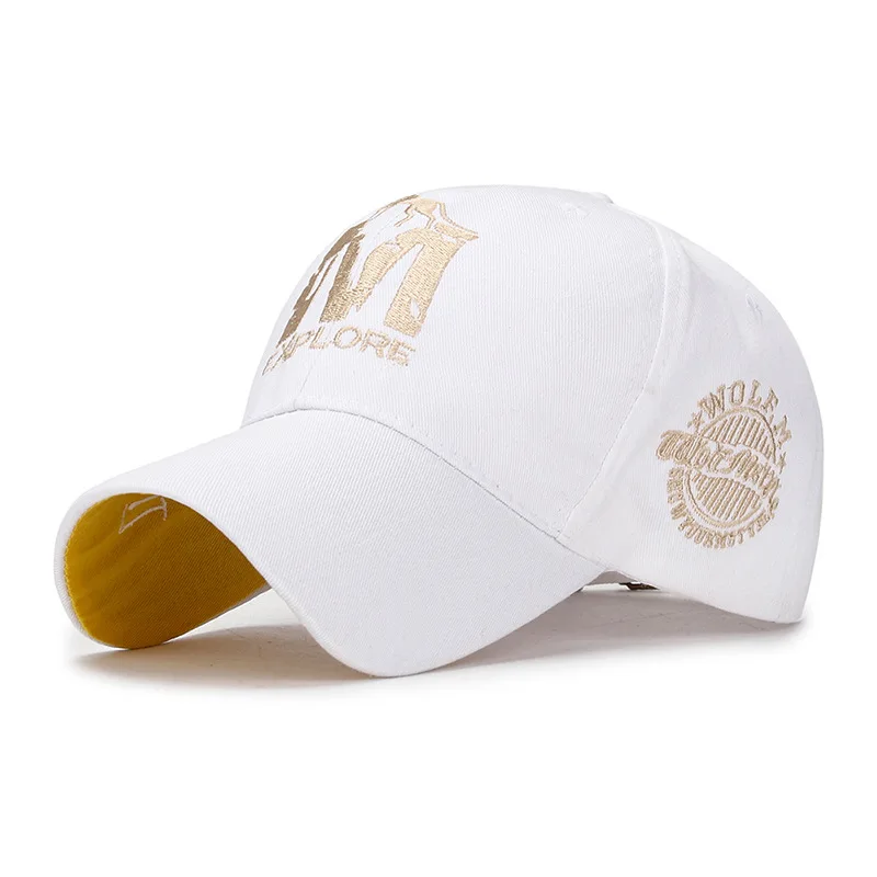 Berretto da Baseball Unisex - Logo B.ull Cappello Stampato Camionista Casual Anatra Ombrellone Esterno Cappellini per Solare Regali Adolescenti-White|One Size