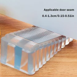 Arrêts de porte de sécurité antidérapants coupe vent, retenue arrière pour maison et bureau, Anti collision, protection Anti pincement des mains pour enfants, 2 pièces 