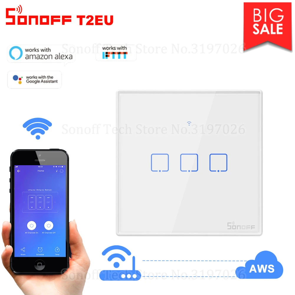 sonoff ewelink google home