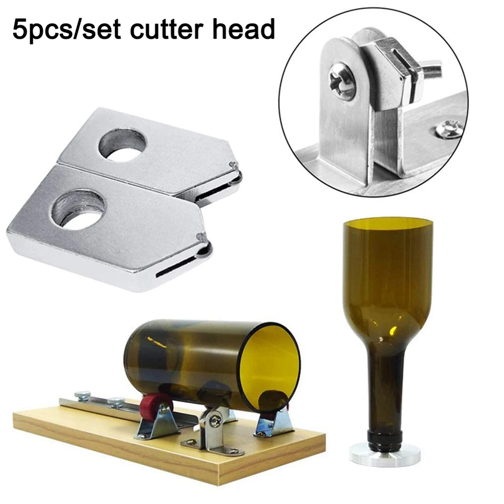 5pcs/set Glass Cutter Head Glass Bottle Cutting Replacement Head for DIY Crafts Professional Tools Replacement Heads Hot Sale