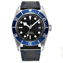  Custom Logo 100M waterproof NH35 Watches Men Mechanical Wristwatches Sapphire Automatic Watch Men relogio masculino Male Clock 