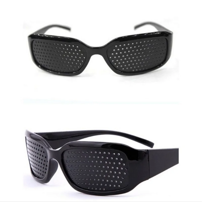 

1PC Unisex Eyes Correction Exercise Eyesight Vision Care Improvement Pinhole Glasses Eye Care Excercising Pinhole Glasses Black