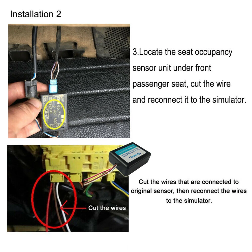 Car Simulator Passenger Seat Occupancy 