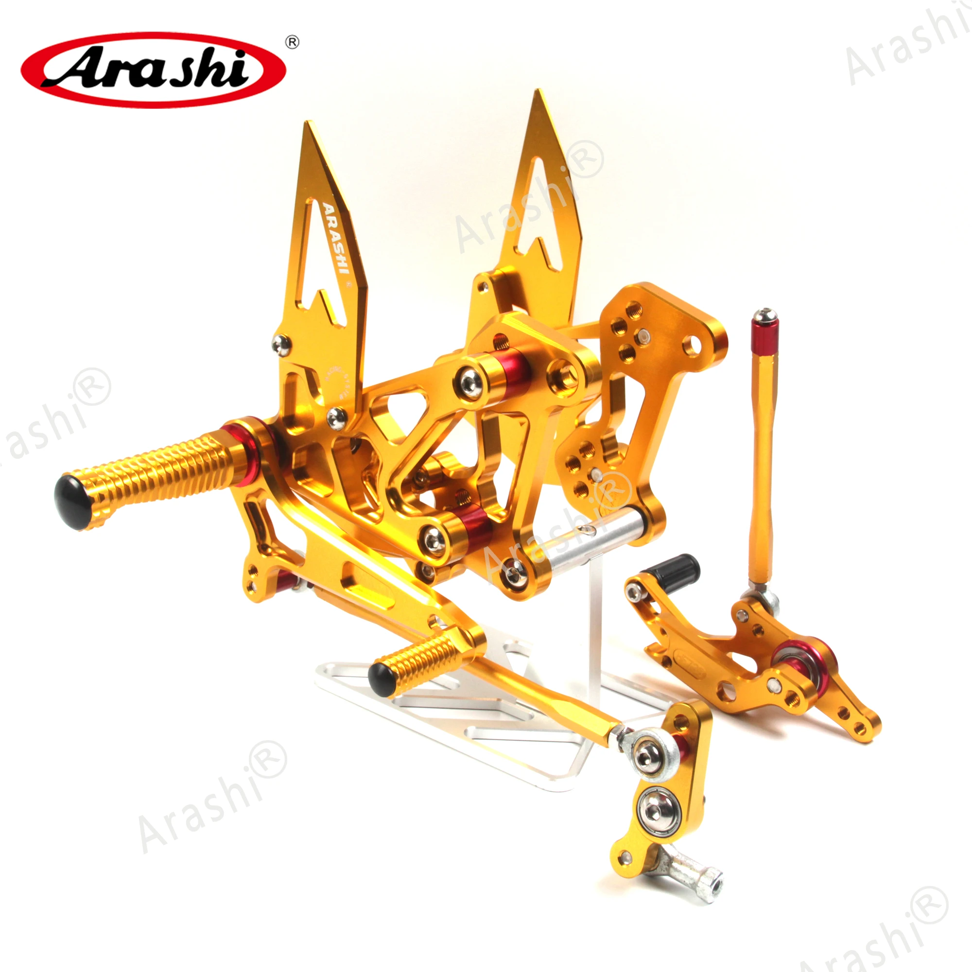 Arashi мотоцикл Rearset для MV AGUSTA F3 675/675 EAS/675 ORD 2012 2013 Регулируемые подножки