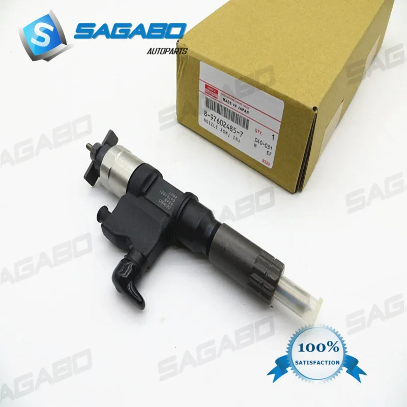 Подлинный и инжектор common rail 095000-5344/095000-5342,095000-5345 для 4HK1, 6HK1 8-97602485-7