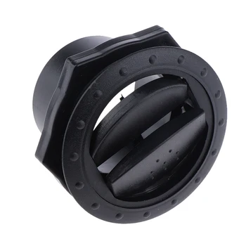 

4Pcs Universal Round A/C Air Outlet Vent for RV Bus Boat Yacht 70x45mm (Black)