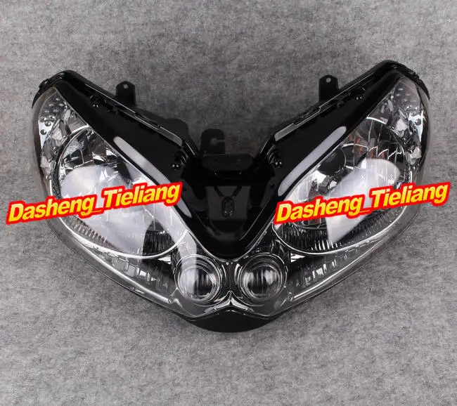 Аксессуары для мотоциклов передняя фара для Kawasaki GTR1400 GTR 1400 2008 2009 2010 2011 налобный фонарь освещения, черный