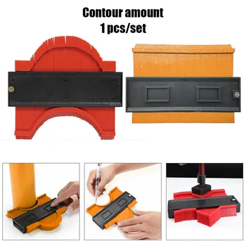 

High Plastic Gauge Outline Copy Profile Duplicator 5 Width Standard Gauge Wood Marking Tile Tool Laminate Tile General Tool LG66