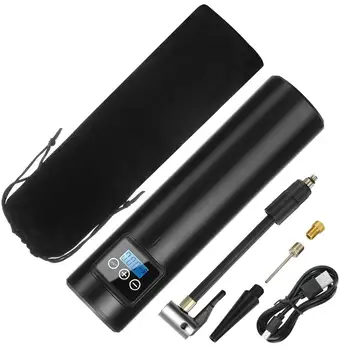 

2000mAh 12V 150PSI Rechargeable Air Pump Tire Inflator Cordless Portable Compressor LCD Digital Car Tyre Pump for Car Bicycle