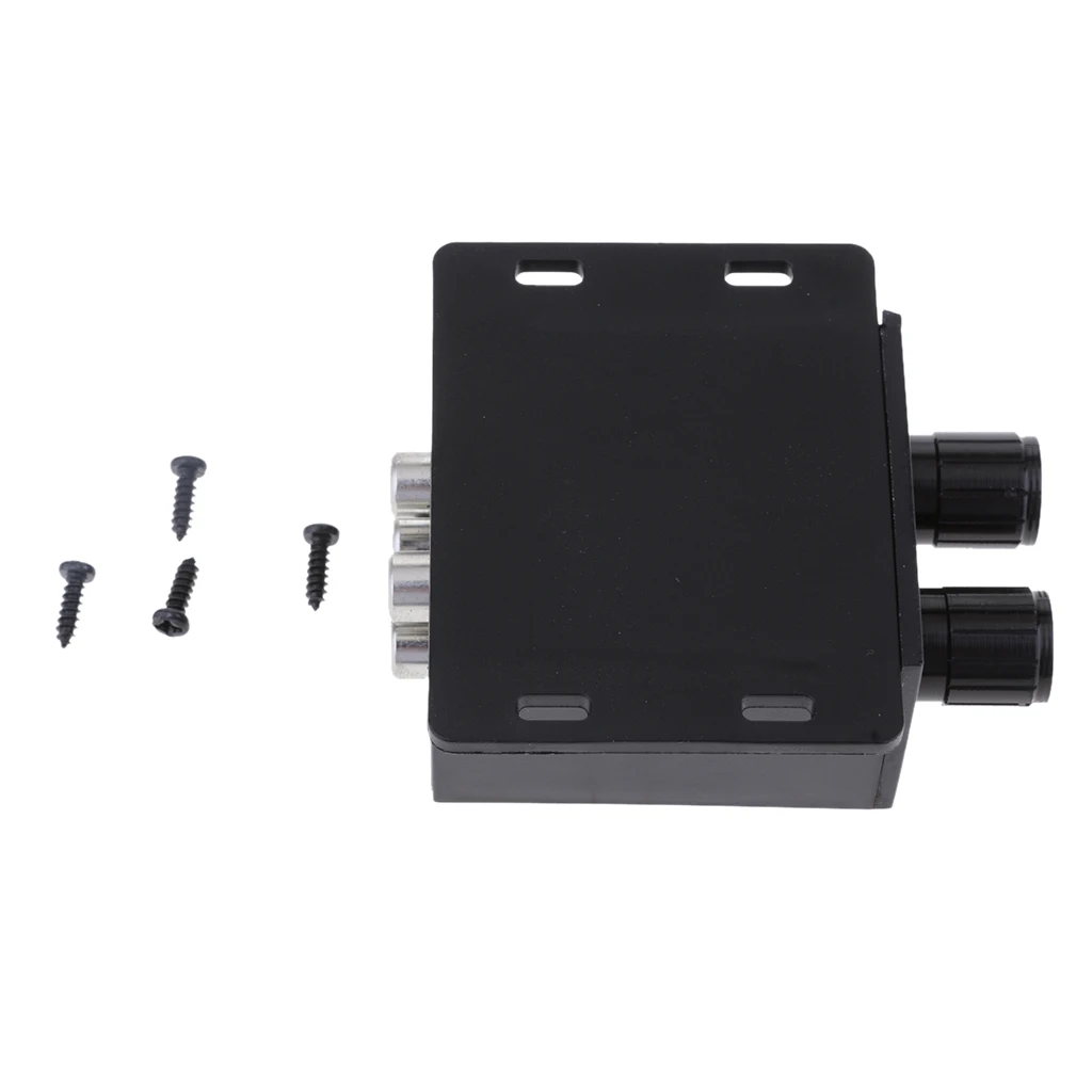 Car Home Audio Amplifier Subwoofer Bass RCA Level Remote Volume Control