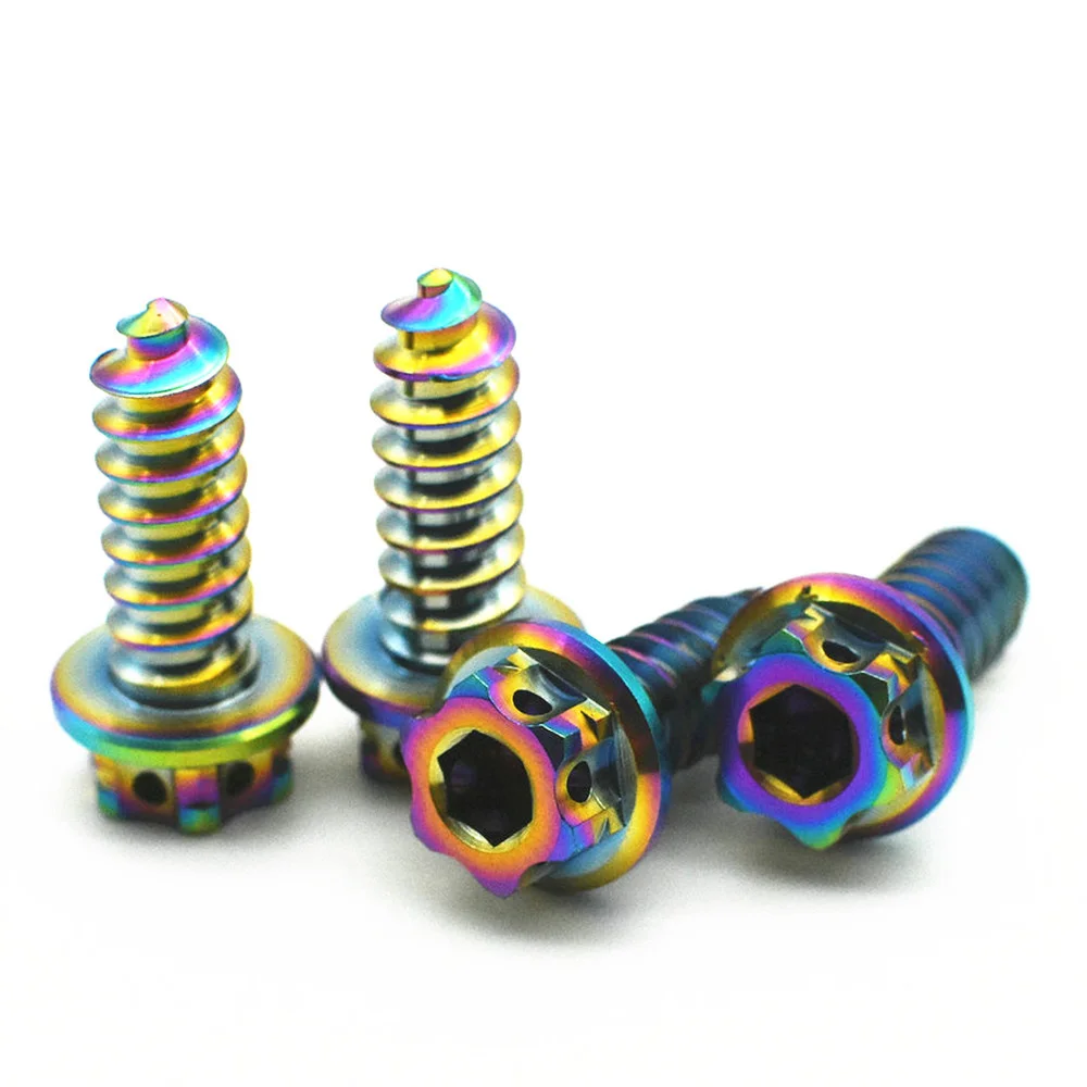 4 pcs Ti Ʈ   M5 M6 ƼŸ Ʈ   Ti   ÷  ƼŸ  DIY Ti н