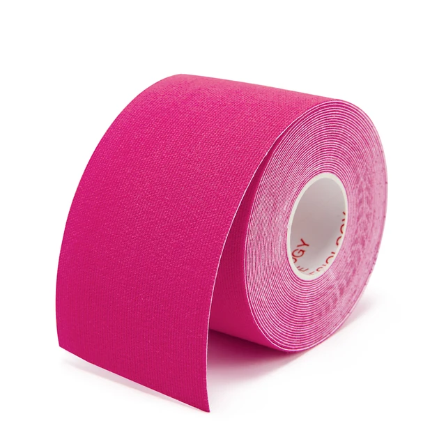 5 Size Kinesiology Tape Muscle Bandage Sports Cotton Elastic Adhesive Strain Injury Tape Knee Muscle Pain Relief Stickers Pink