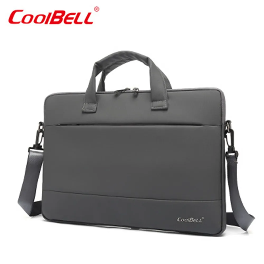 COOLBELL многофункциональная сумка через плечо 15 дюймов ручная сумка для ноутбука ультра-тонкие водонепроницаемые деловые сумки