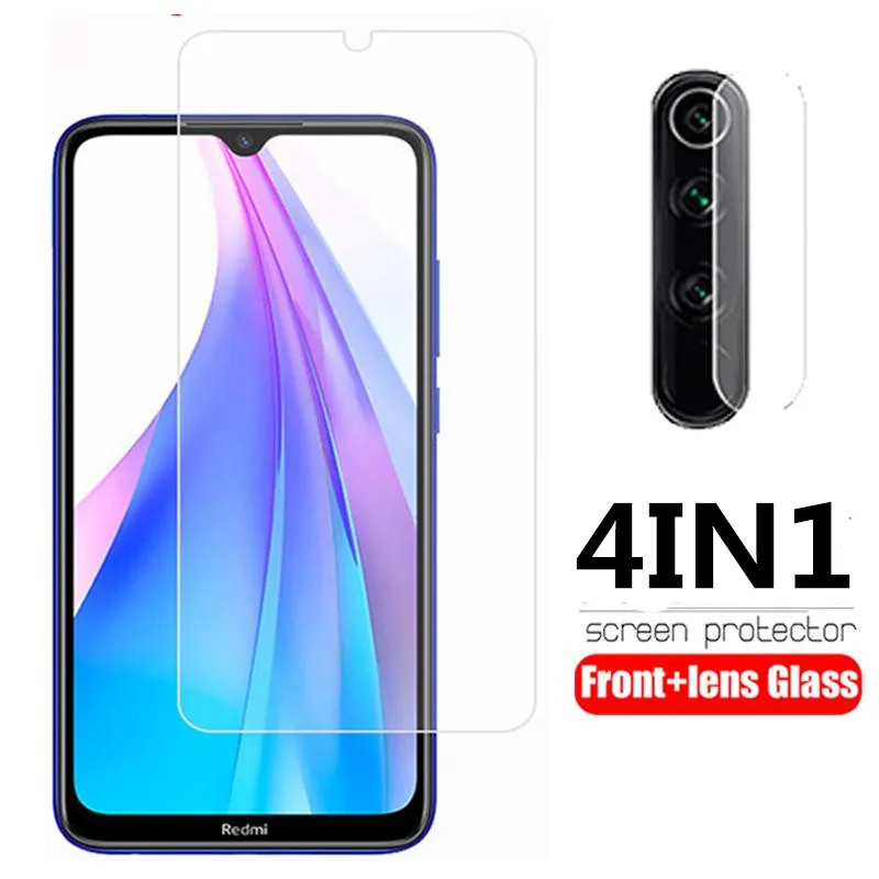Защитное стекло 4 в 1 для Xiaomi Redmi 7A Note 7 8 pro 8T 9s пленка объектива note8 note 9 защита экрана
