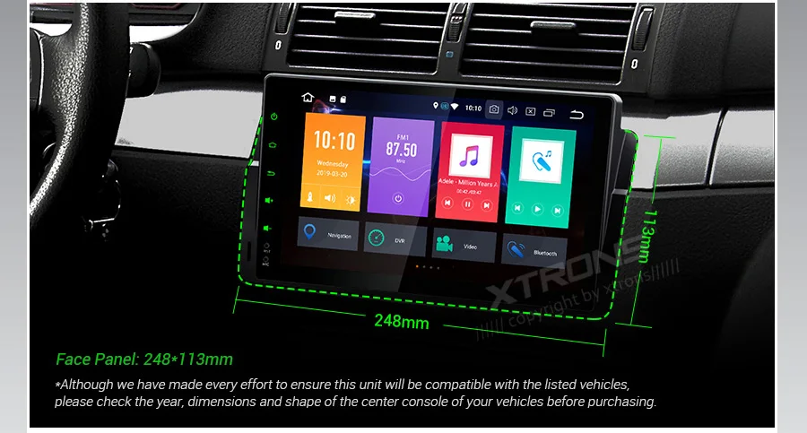 Discount 9" 4GB RAM 64GB ROM Android 9.0 Pie OS Car Multimedia Navigation GPS Radio for MG ZT 2001-2005 with 4G/3G/WIFI Internet Support 5