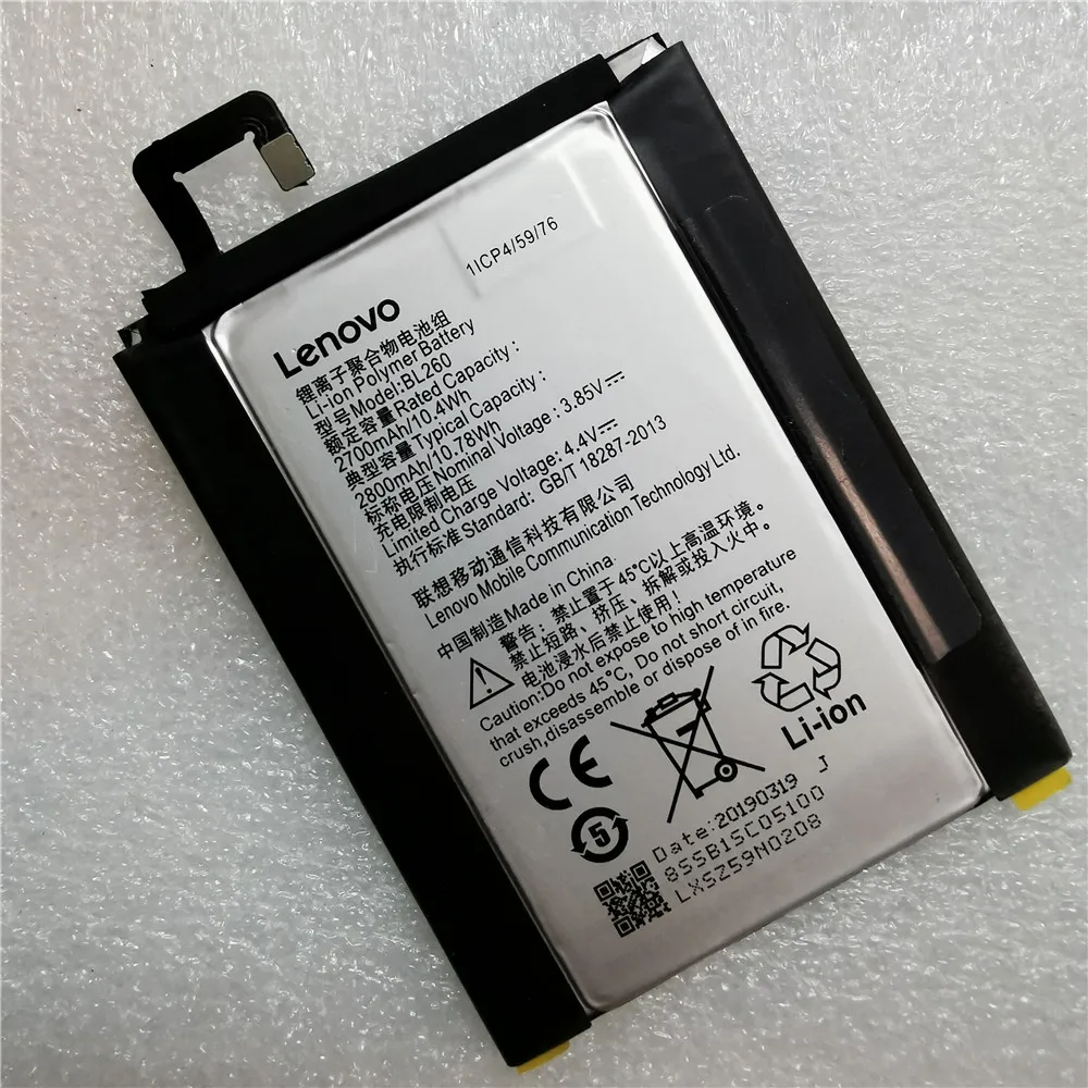 100% Original High Quality Replacement 2700mAh Phone Battery BL260 for lenovo vibe s1 lite Batteries For Lenovo Mobile Phone 100% Original High Quality Replacement 2700mAh Phone Battery BL260 for lenovo vibe s1 lite Batteries For Lenovo Mobile Phone