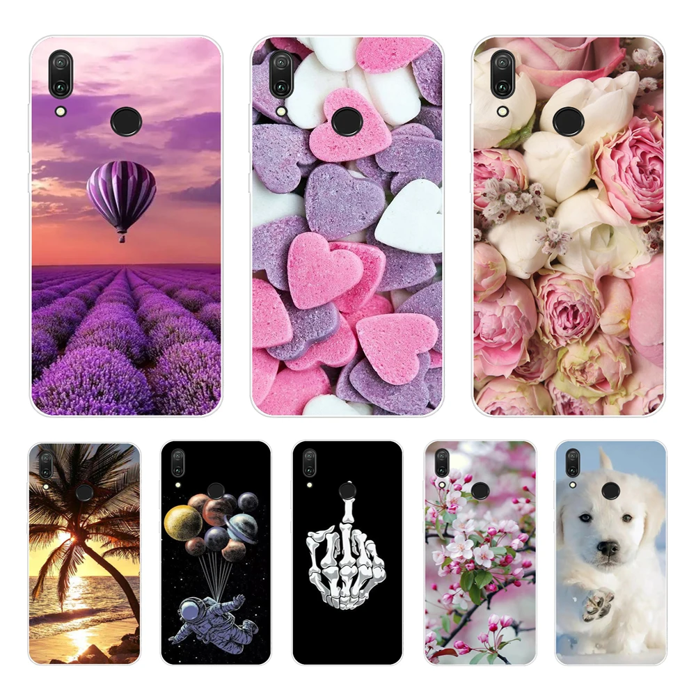 Custodia Per Huawei Y7 Prime 2019 Custodia Per Huawei Y7 Y7 Prime 2019 Custodia In Silicone Tpu Per Huawei Y7 2019 Custodia Morbida Per Cover Posterio