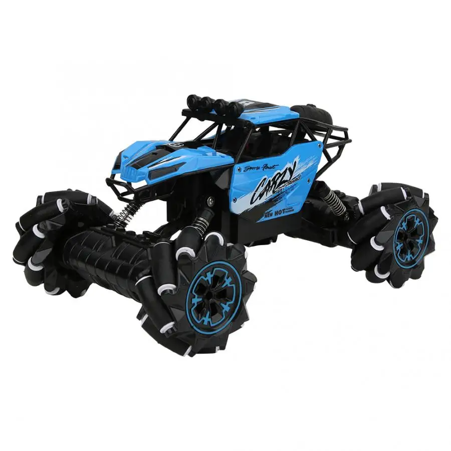 

Hot 1/16 2.4GHz RC Car 4WD Horizontal Stunt Rc Car Off Road Music Remote Control Car Stunt Drift Climbing Car Toys for Children