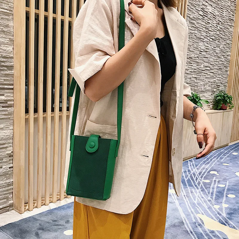 

2019 Korean-style INS Summer New Style Casual Simple Oblique Bag Hipster Solid Color One-Shoulder Versatile Shoulder Bag