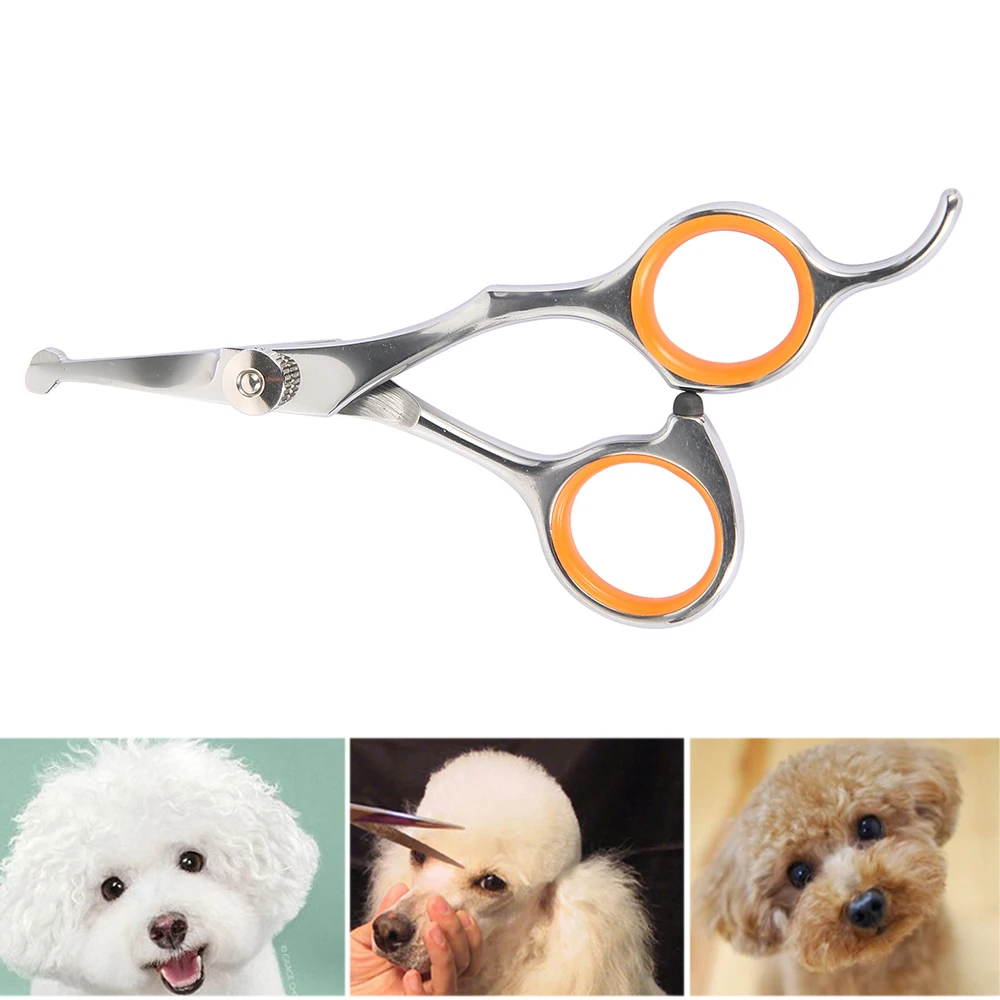 Tijeras de aseo para mascotas, herramientas profesionales de corte de pelo para mascotas, puntas redondeadas de seguridad, costura de pelo para perros y gatos, herramienta de corte de pelo para mascotas