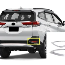 Для Toyota Rush автомобильный Стайлинг задний хвост противотуманная фара Крышка лампы Отделка 2 шт ABS хром авто аксессуары