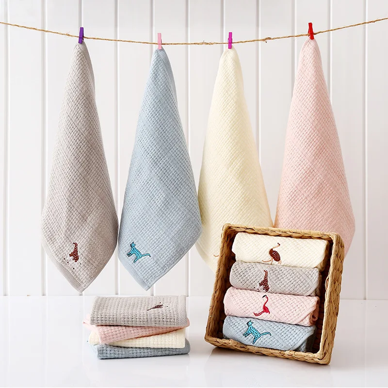  Gauze Children Handkerchief Kerchief Small Tower Square Face Wash Women's Soft Household Infant Gau