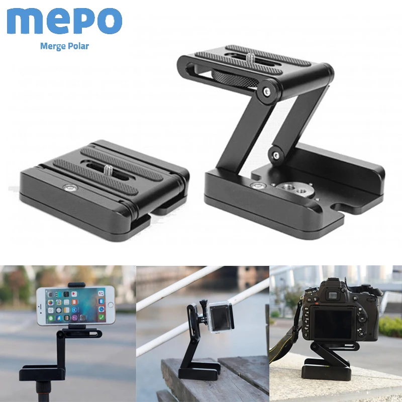

Camera Z Type Stand Holder Foldable Gimbal Mount Bracket For Canon Nikon Sony DSLR Camera Photography Studio Extend Adaptor