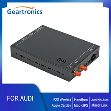 OEM Screen Upgrade Decoder Box MuItimedia Interface Wireless Apple CarPlay for Audi A4/A5/S5/Q5/A1/Q3/A6/Q7 with MMI 3G