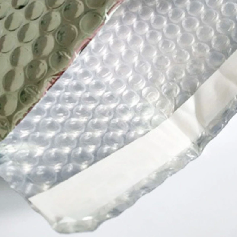 50Pc Packaging Shipping Bubble Mailers Gold Paper Padded Envelopes Gift Bag Bubble Mailing Envelope Bag 15x13Cm+4Cm