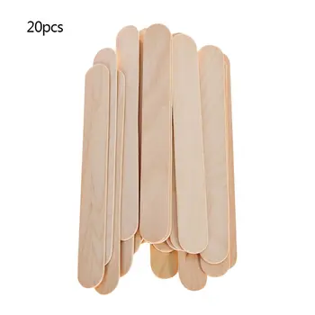 

Mini Wood Sticks Beauty Body Tools Hair Removal Wax Wood Stick Wax Stick Ice Cream Stick Mask Stick Face Sticks