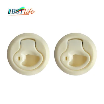 

2PCS Seafoam Flush Boat Latch with key can locking Flush Pull Latches Slam lift handle Deck marine hardware