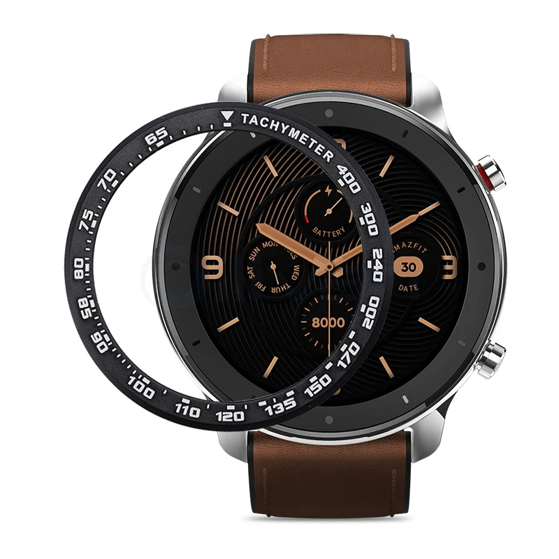 Металлический чехол с внешней кромкой для Xiaomi Amazfit GTR Безель 47 мм кольцо