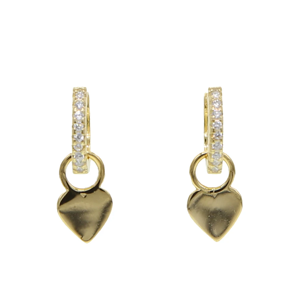 Silver earring H 要自己配一个圈子  (9)